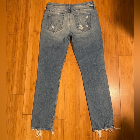 MOTHER The Flirt in Cold Feel Jeans Size 27 - Picture 4 of 16
